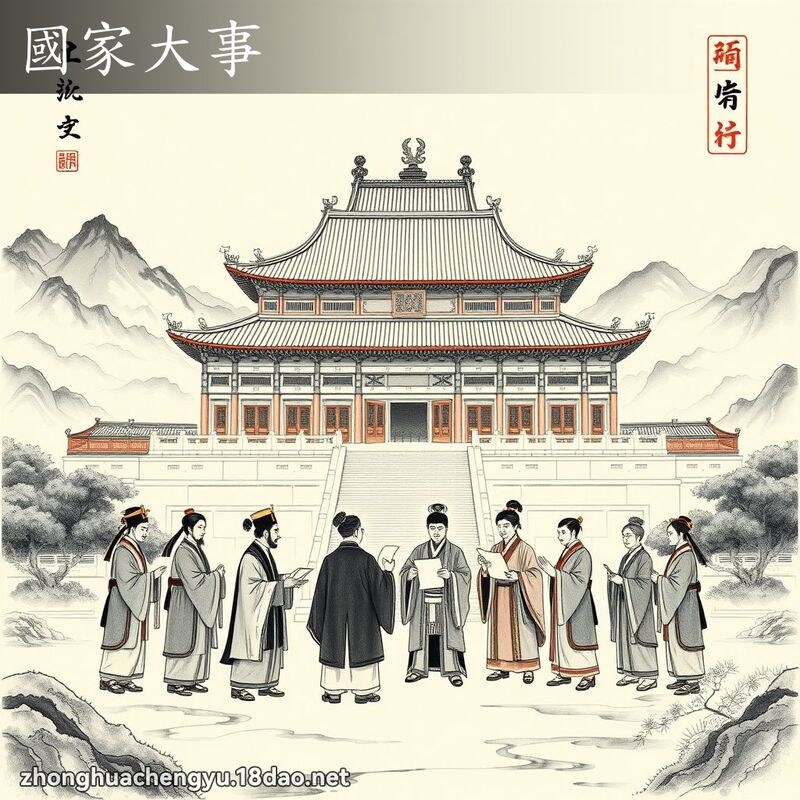 國家大事 配图