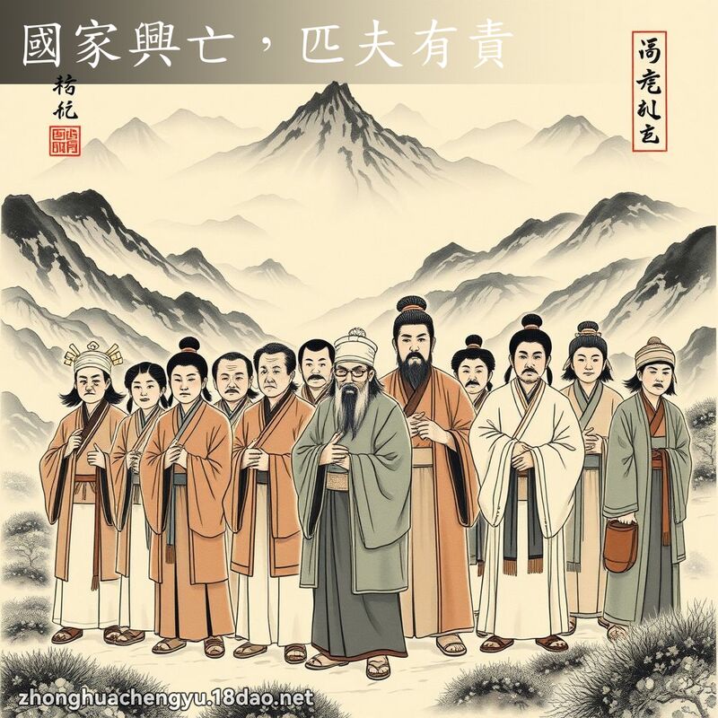 國家興亡,匹夫有責 配图