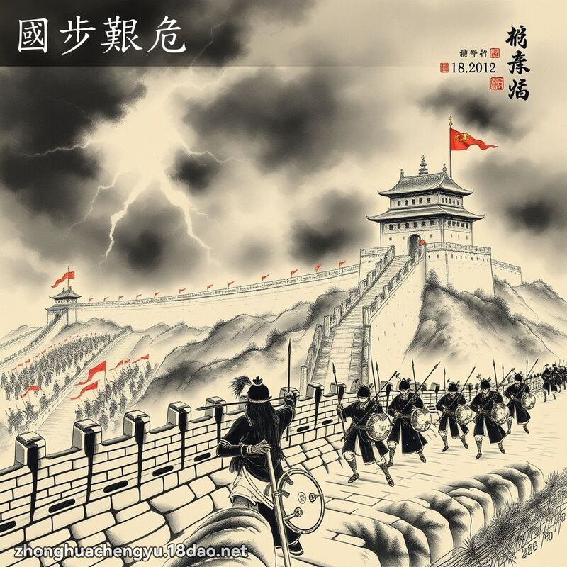 國步艱危 配图