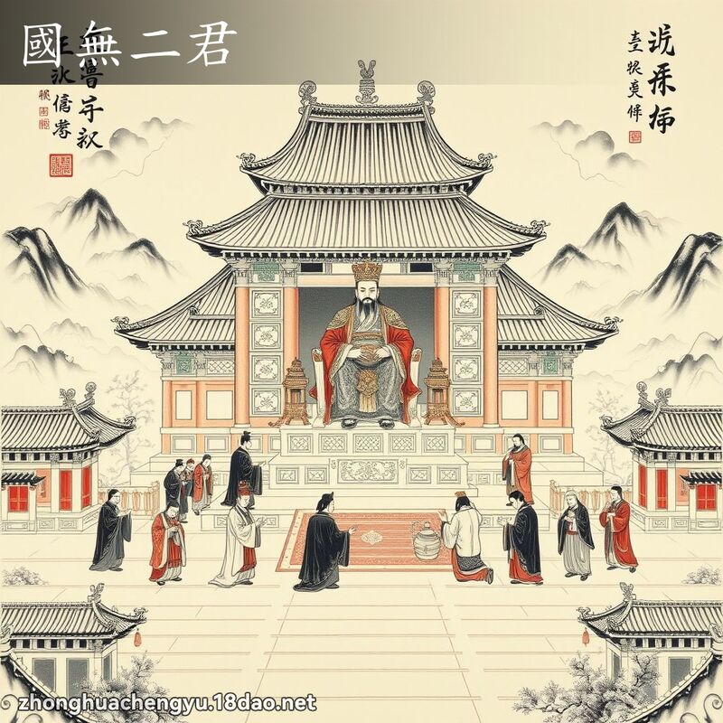 國無二君 配图