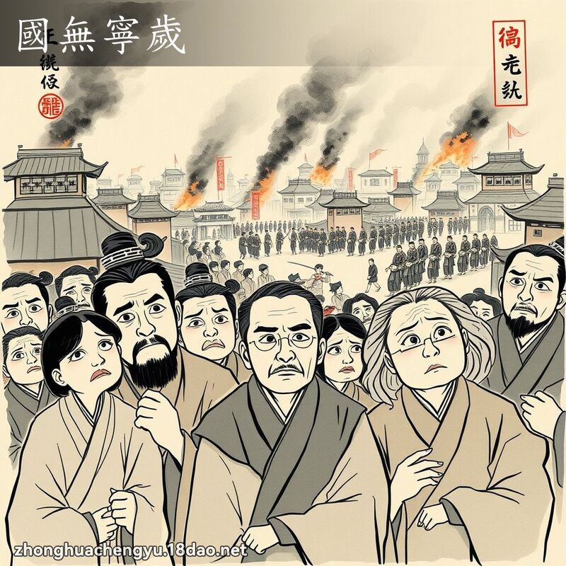 國無寧歲 配图