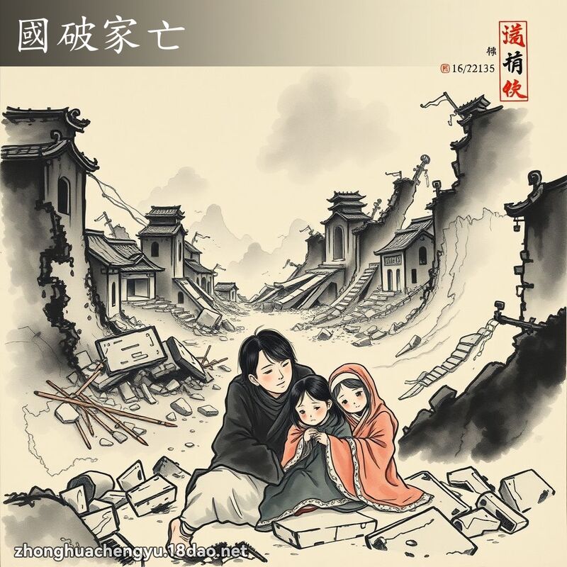國破家亡 配图