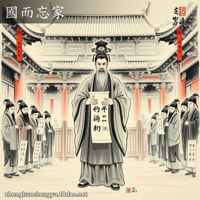 國而忘家 配图