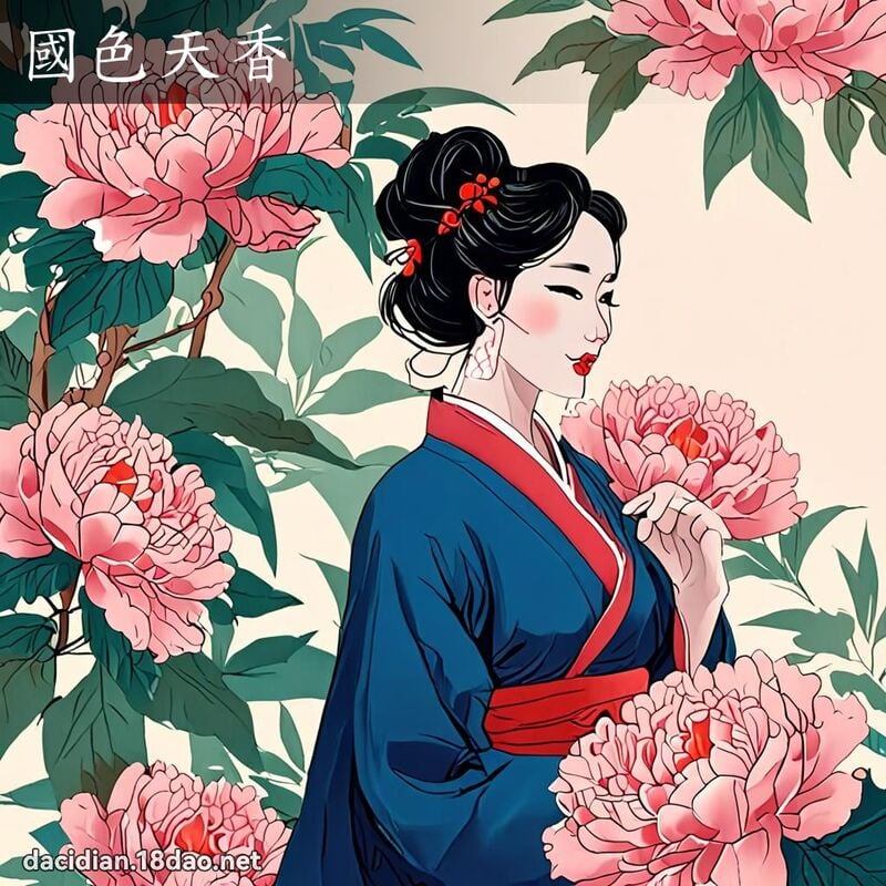 國色天香 - 中華成語配圖