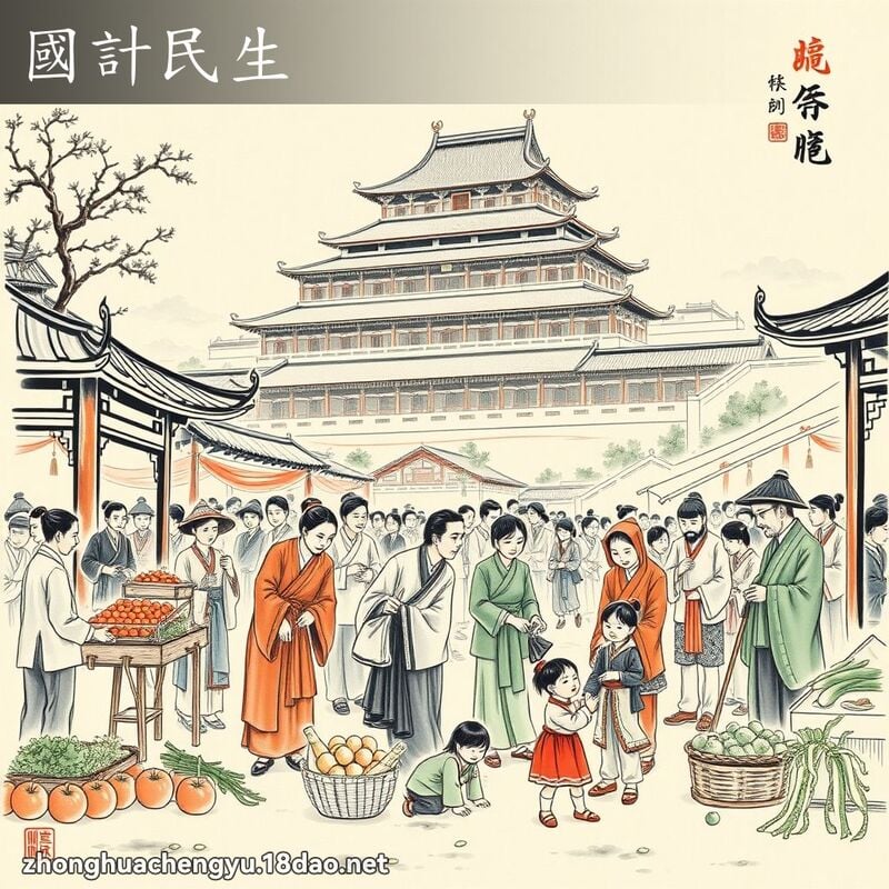 國計民生 配图