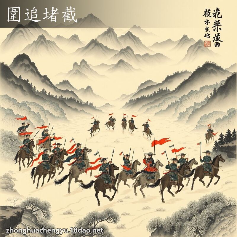 圍追堵截 配图