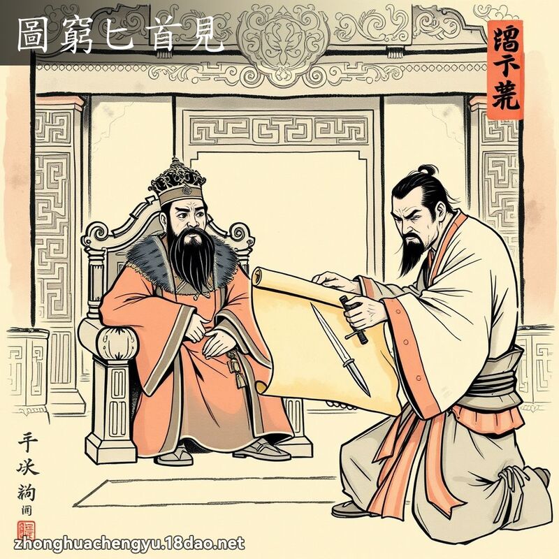 圖窮匕首見 配图