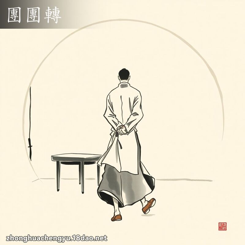 團團轉 配图