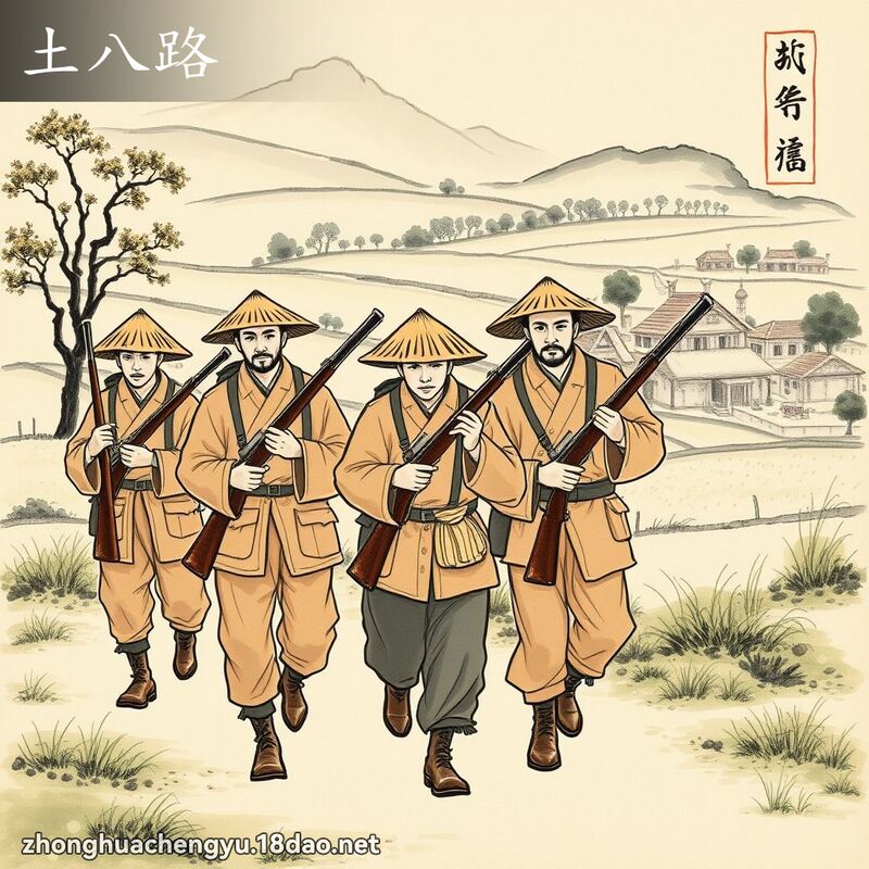土八路 配图