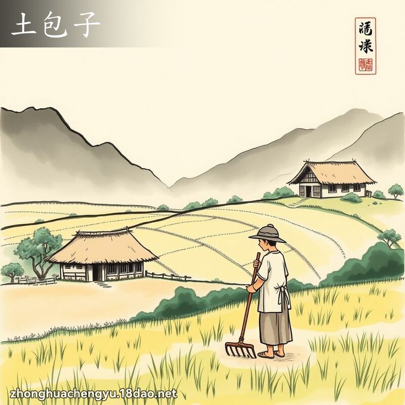 土包子 配图