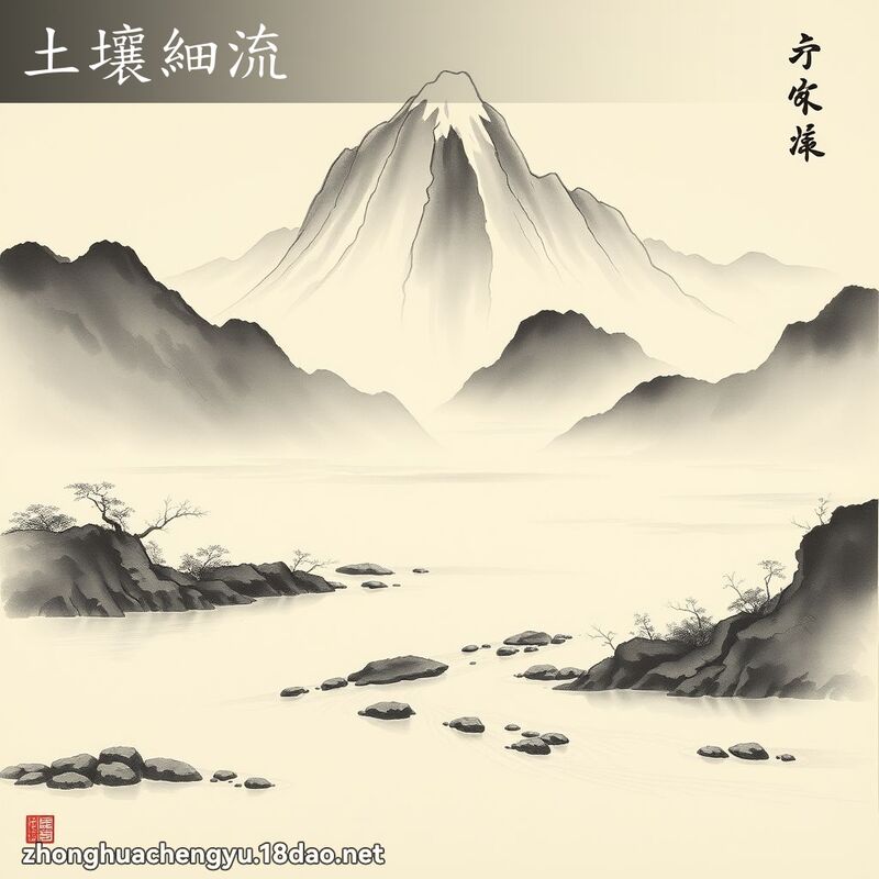 土壤細流 配图