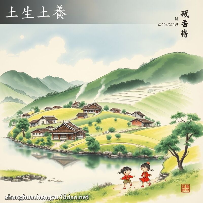土生土養 配图