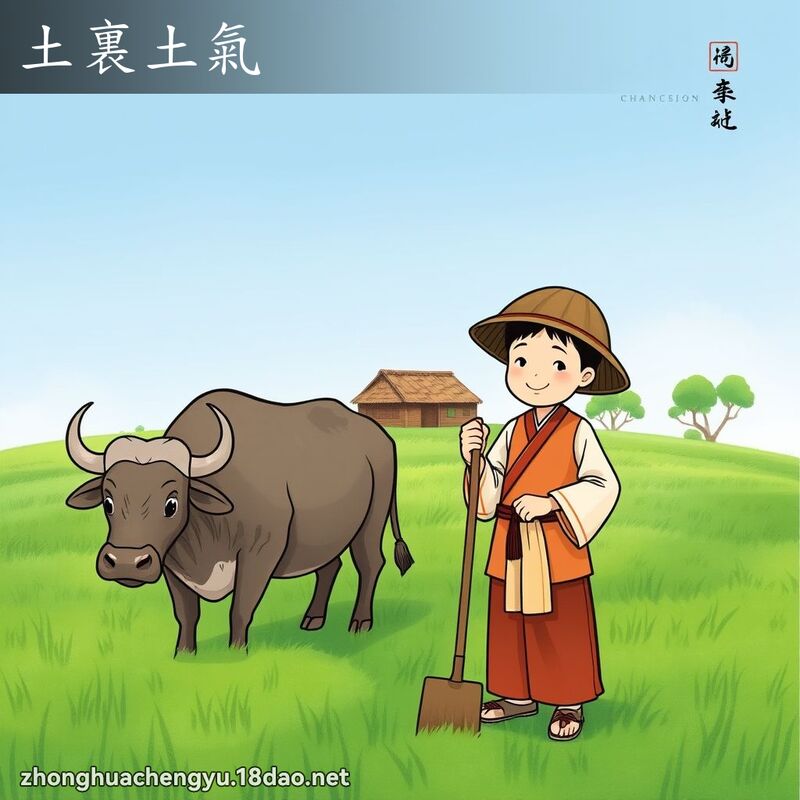 土裏土氣 配图