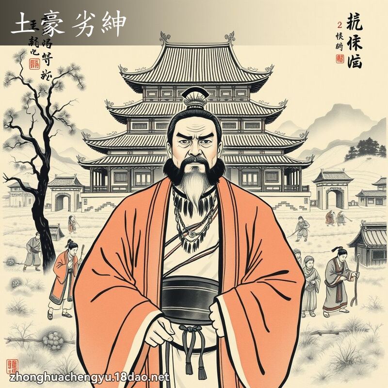 土豪劣紳 配图