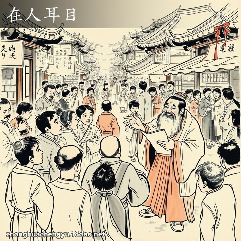 在人耳目 配图