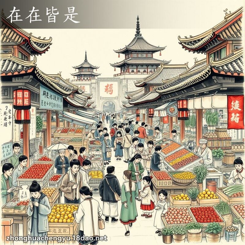 在在皆是 配图