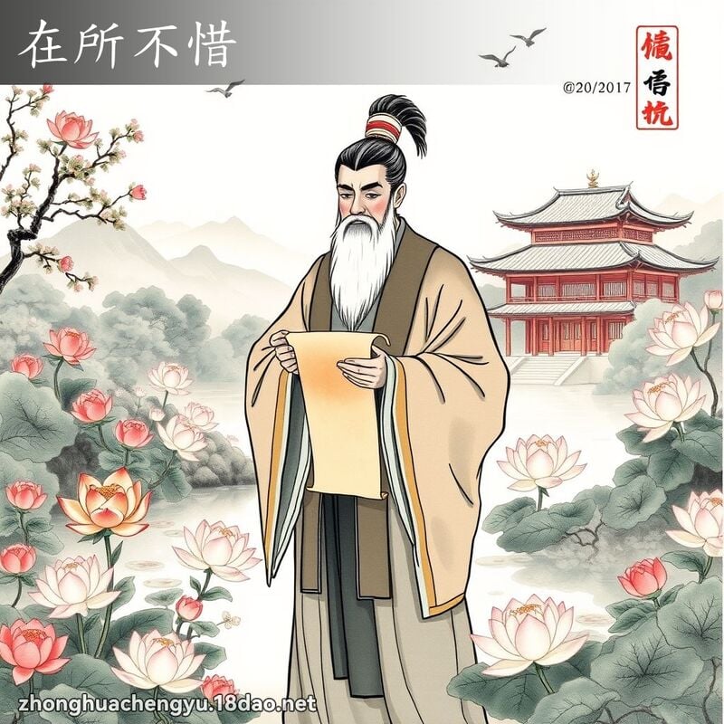 在所不惜 配图