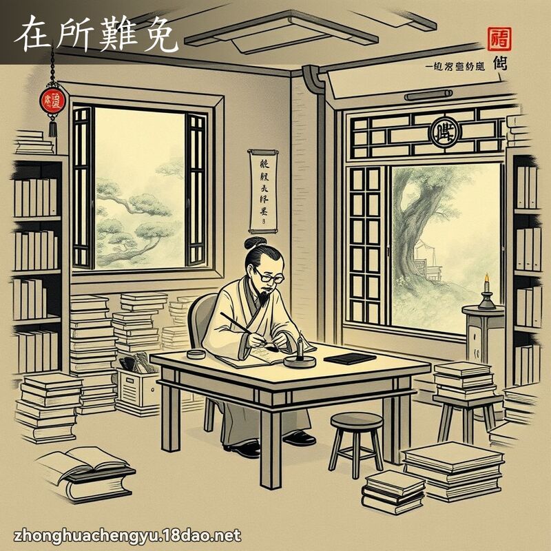 在所難免 配图