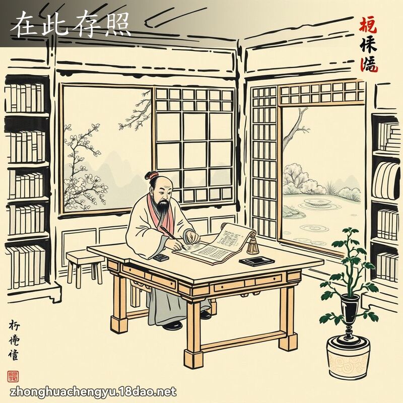 在此存照 配图
