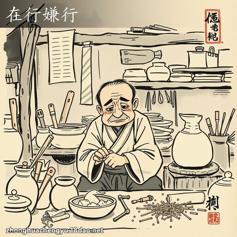 在行嫌行 配图