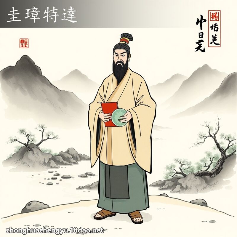 圭璋特達 配图