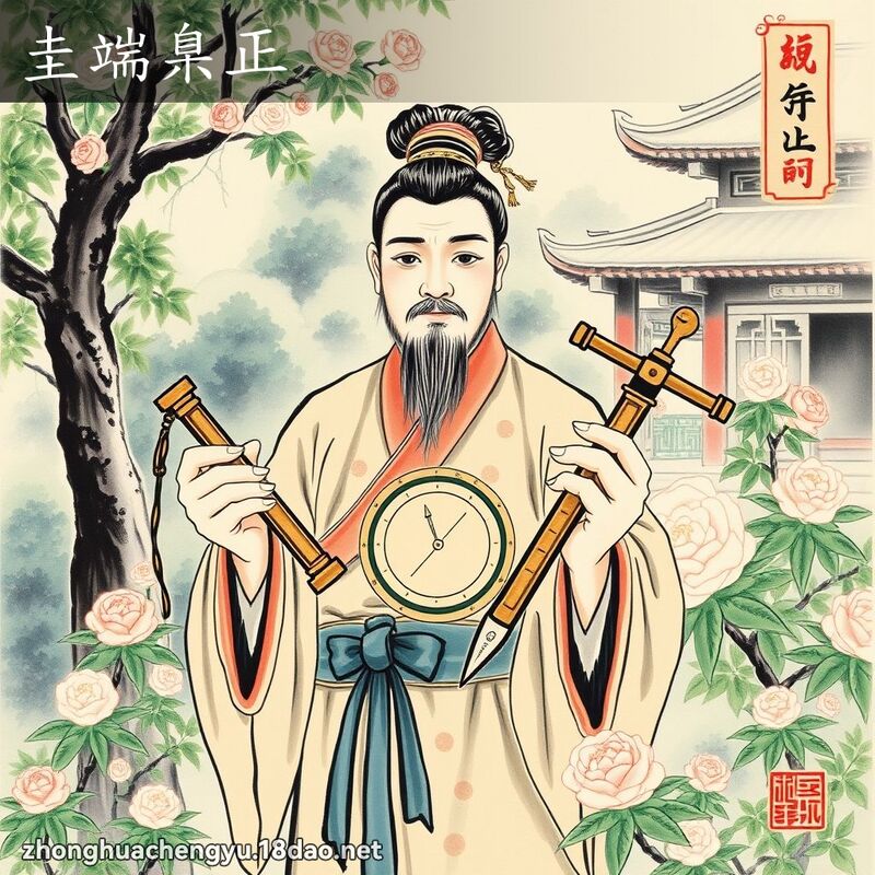 圭端臬正 配图