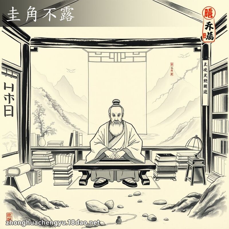 圭角不露 配图