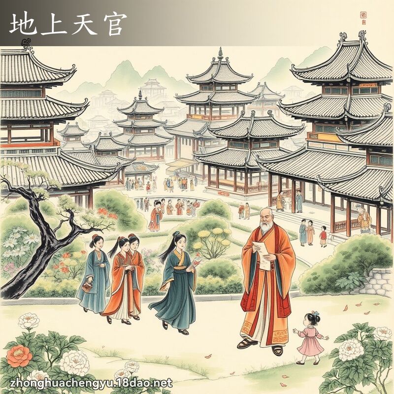 地上天官 配图