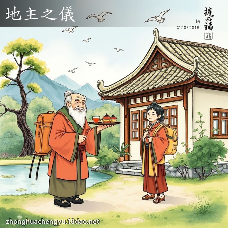 地主之儀 配图