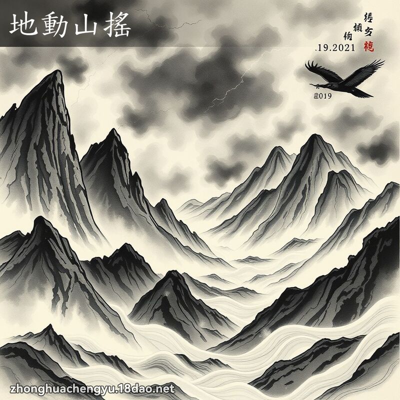 地動山搖 配图