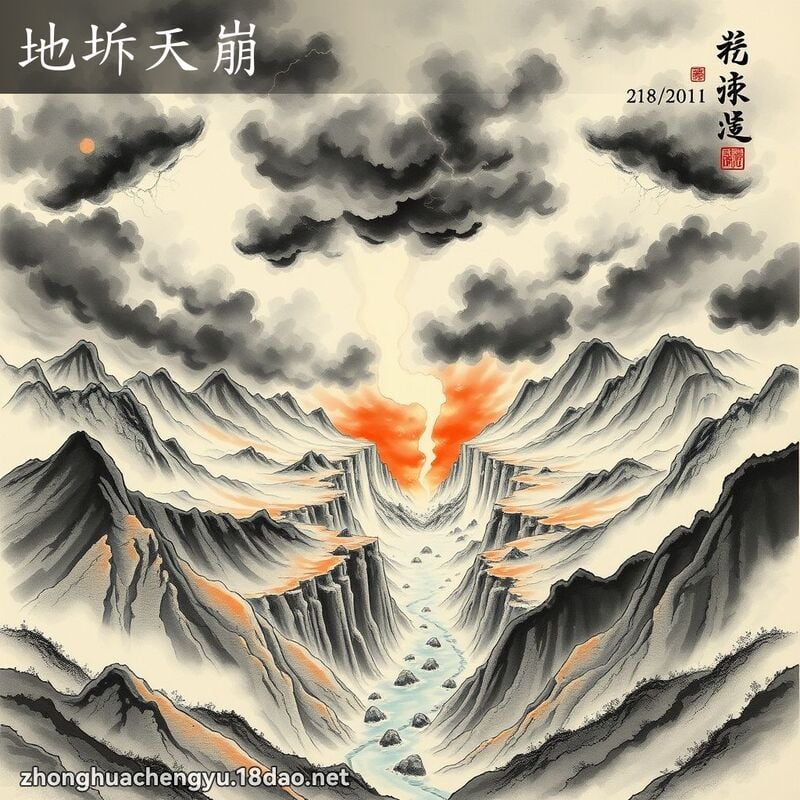 地坼天崩 配图
