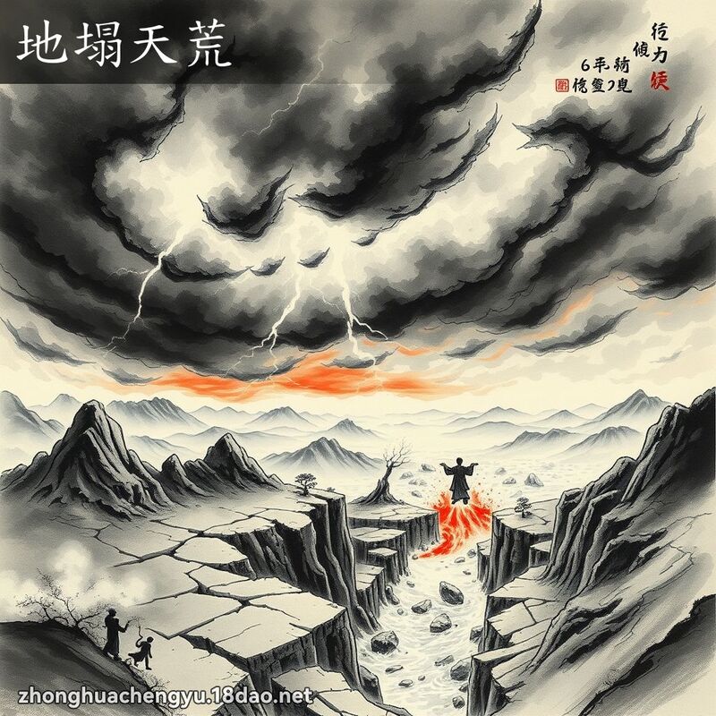 地塌天荒 配图