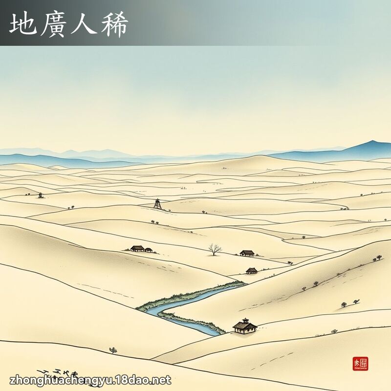 地廣人稀 配图