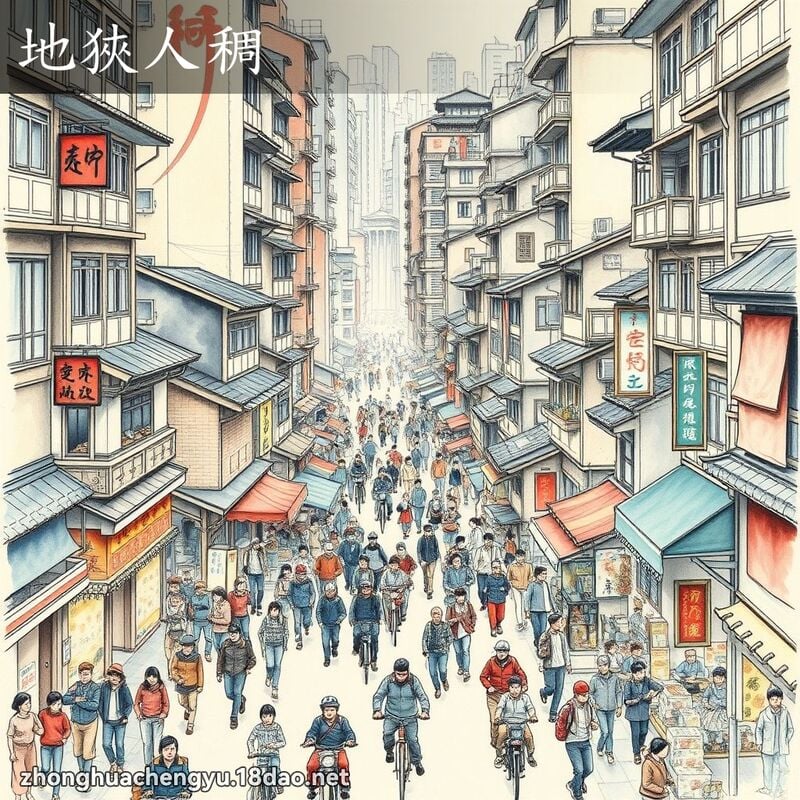地狹人稠 配图