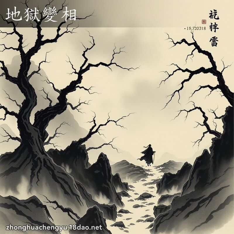地獄變相 配图