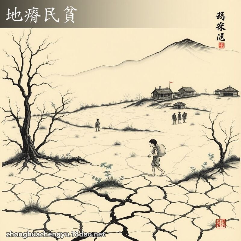 地瘠民貧 配图