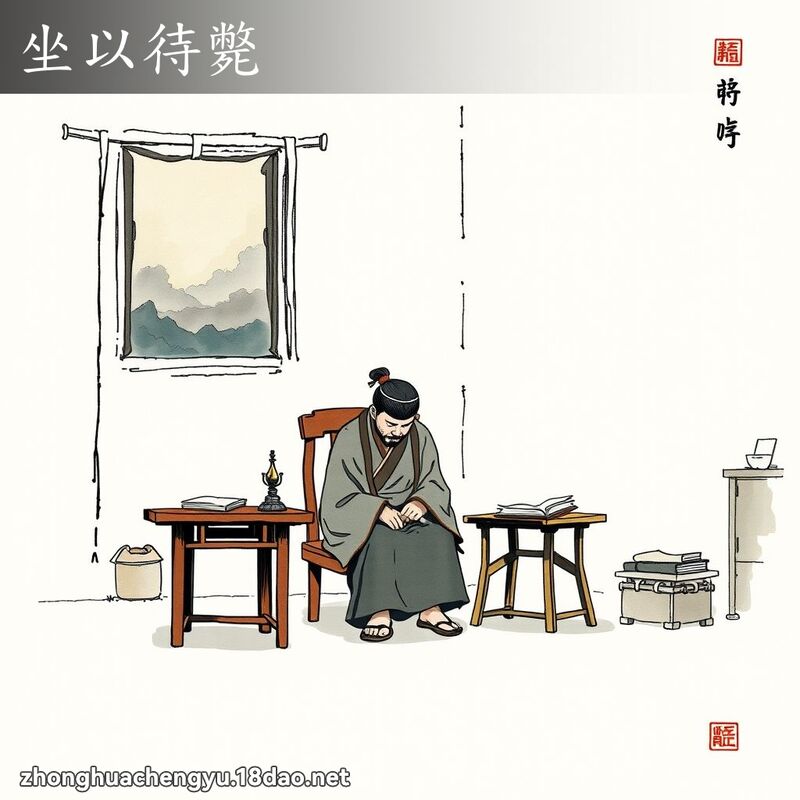 坐以待斃 配图