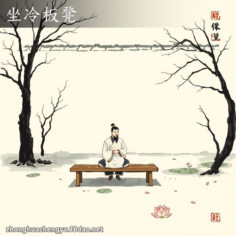 坐冷板凳 配图