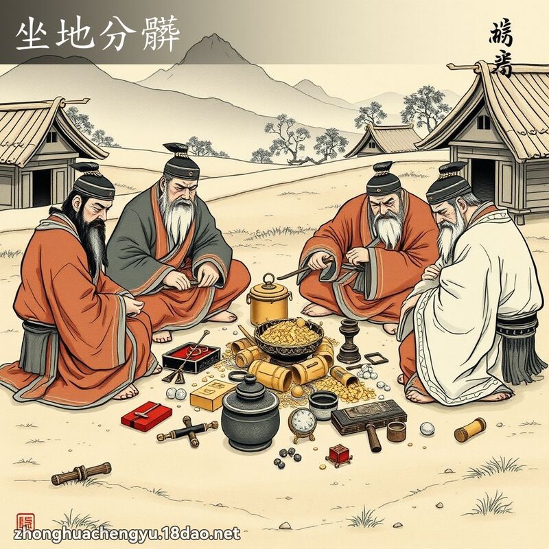 坐地分髒 配图
