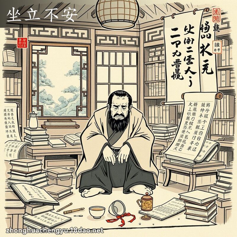 坐立不安 配图