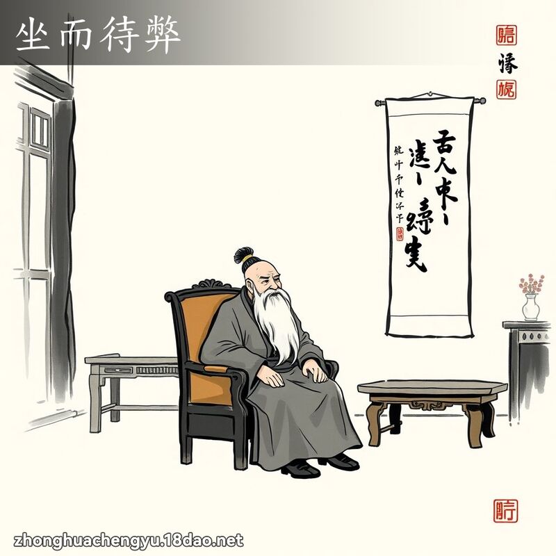 坐而待弊 配图