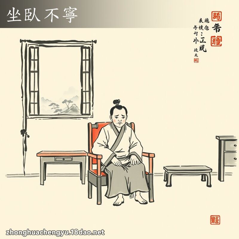 坐臥不寧 配图