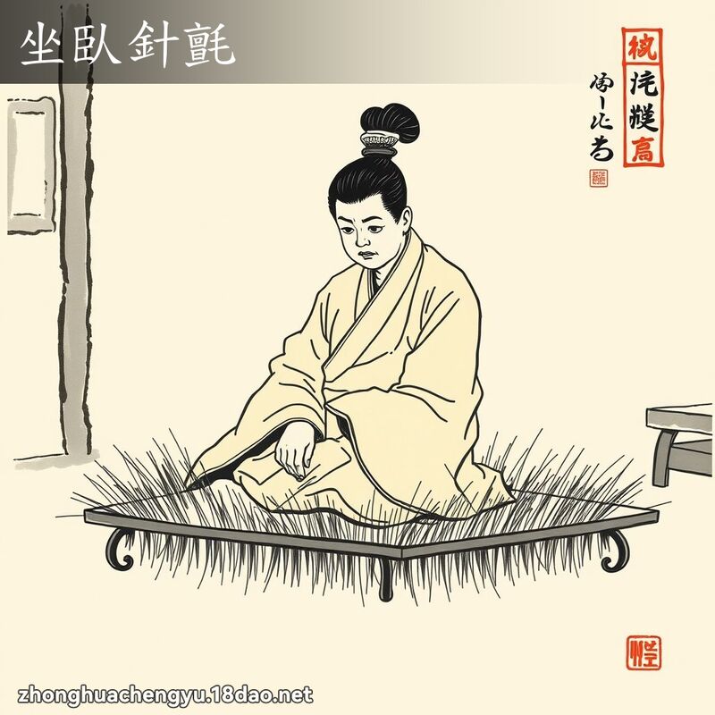 坐臥針氈 配图
