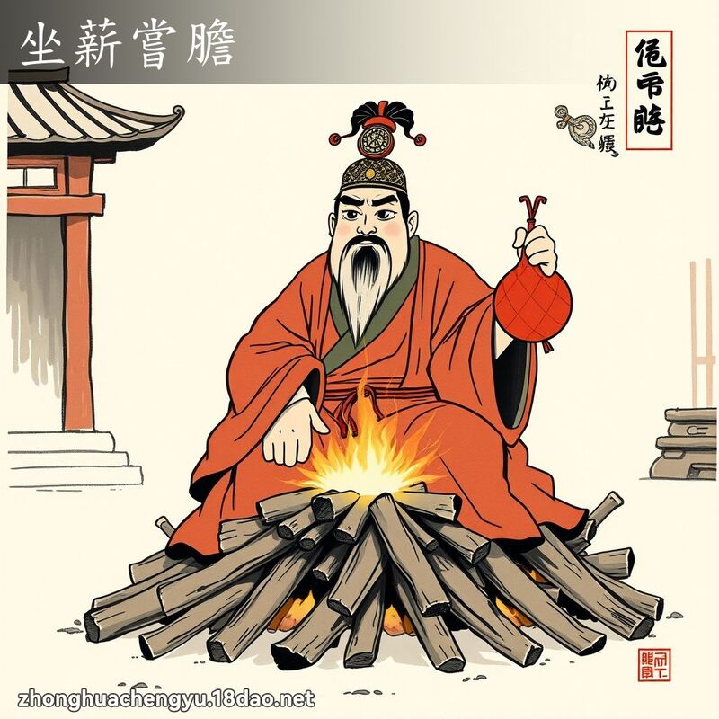 坐薪嘗膽 配图