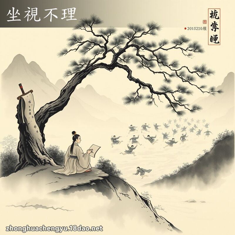 坐視不理 配图