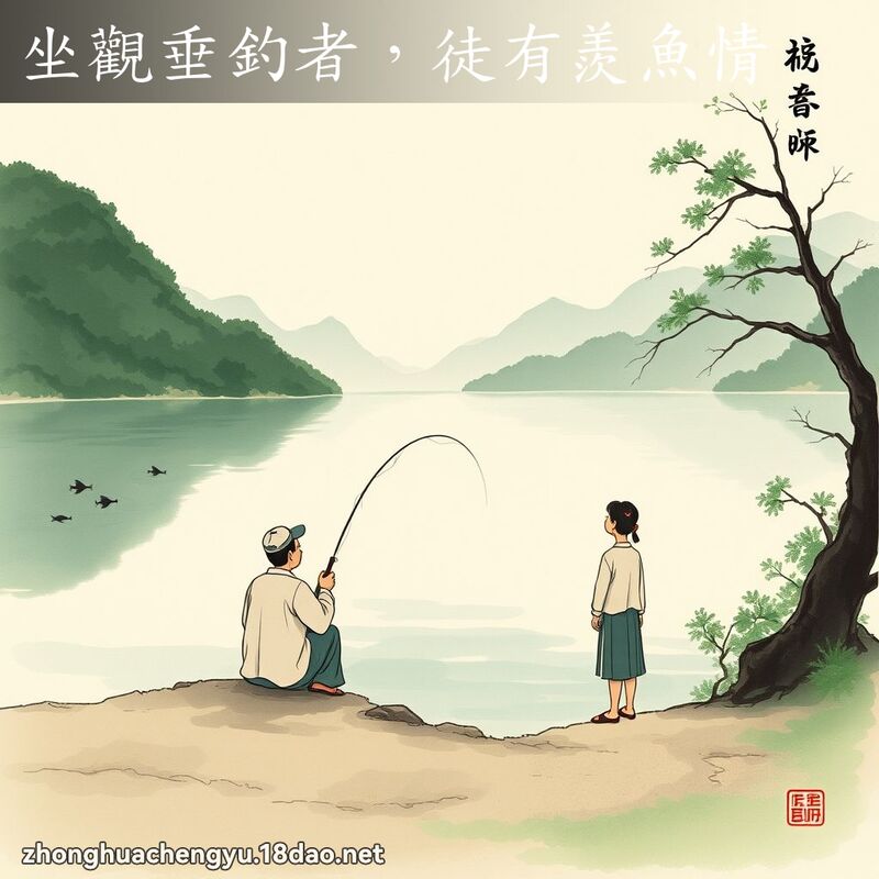 坐觀垂釣者,徒有羨魚情 配图