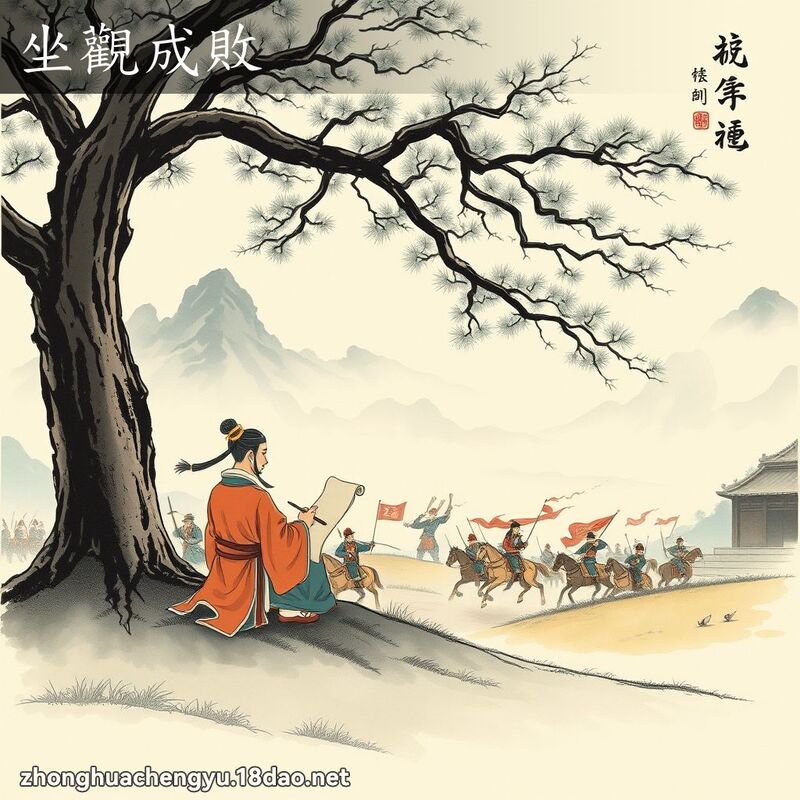 坐觀成敗 配图