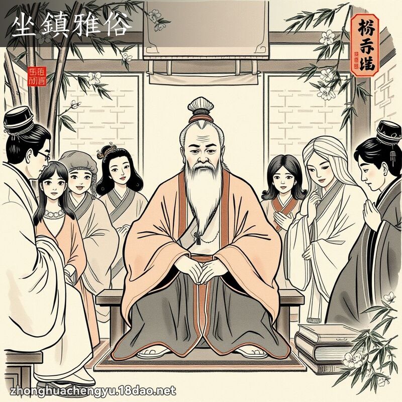 坐鎮雅俗 配图