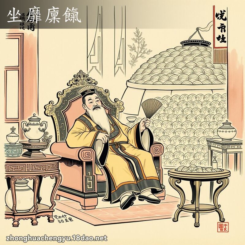 坐靡廩餼 配图