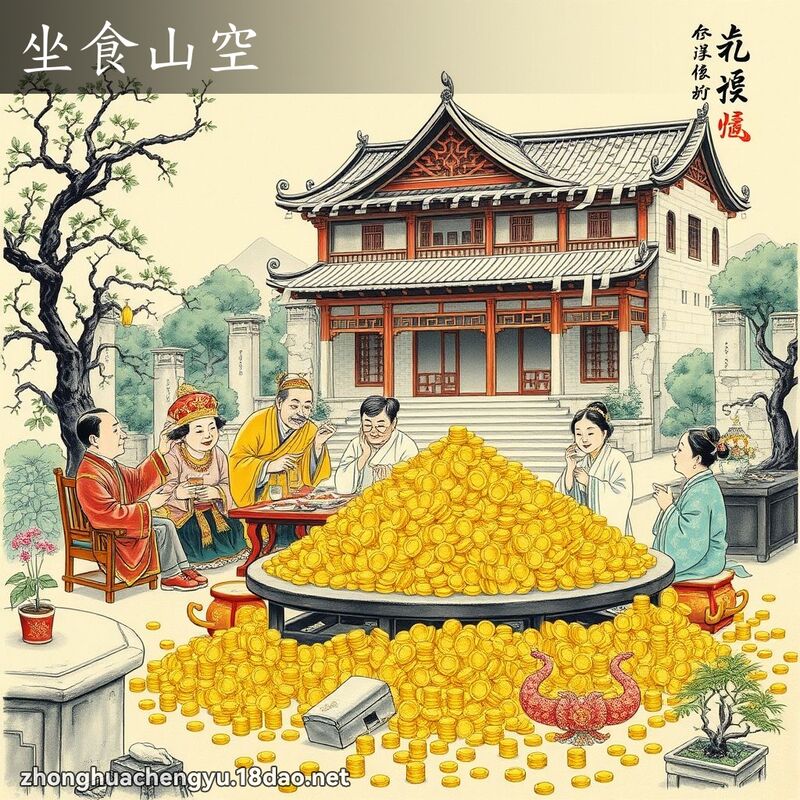 坐食山空 配图